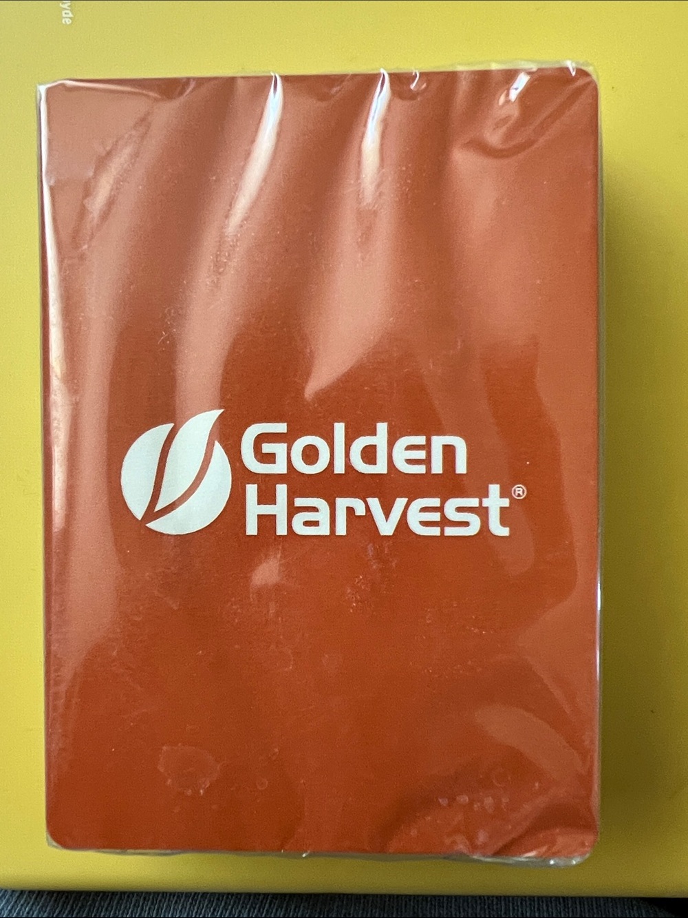 4/$14 Golden Harvest Standard Size Set of Playing Cards, new in plastic